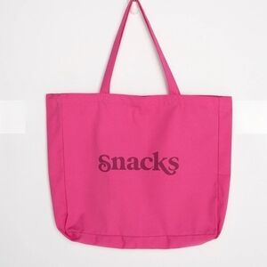 Hot Pink Tote Bag Market Bag New Bright